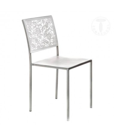 Sedia in abs opaco Classic - set da 2 bianco