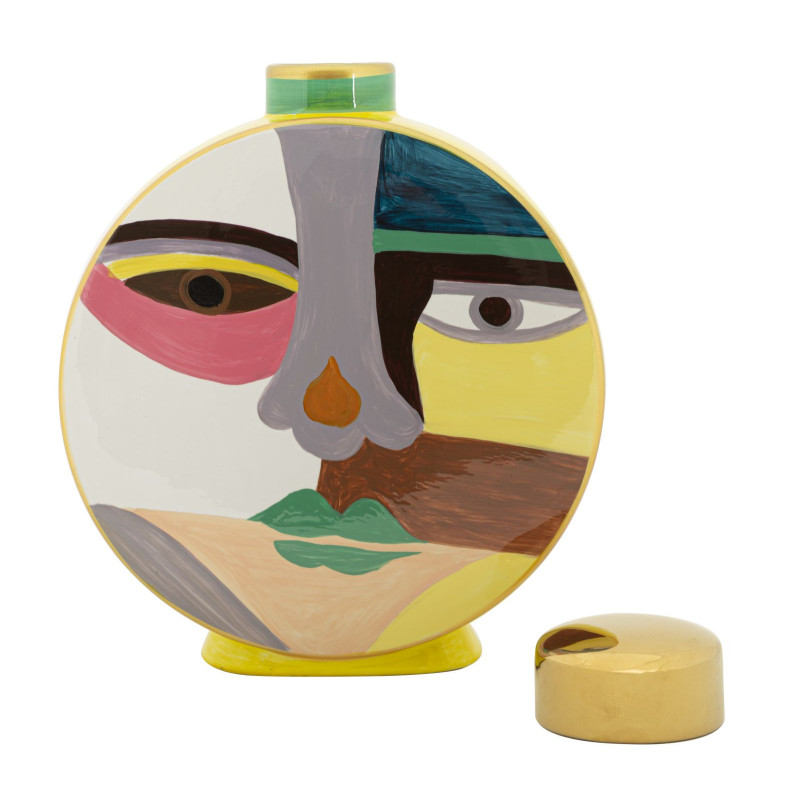 Vaso Piccassy Color Round cm 23x9x28