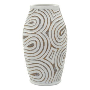 Vaso Resina Oblix cm ø 19,5x35 (apertura cm ø 10,5)