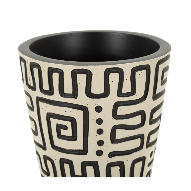 Vaso Resina Nairobi cm ø 15,5x65 (apertura cm ø 11,5)