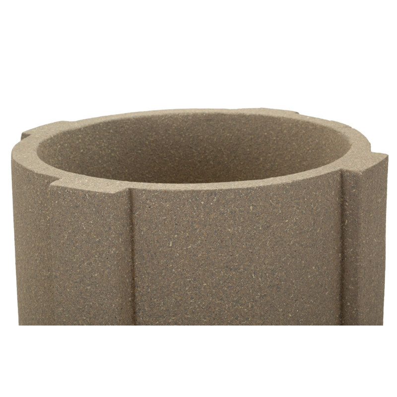 Porta Vaso Da Esterno Moai cm ø 42x101 (apertura cm ø 34)
