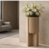 Porta Vaso Da Esterno Moai cm ø 39x80,5 (apertura cm ø 30)