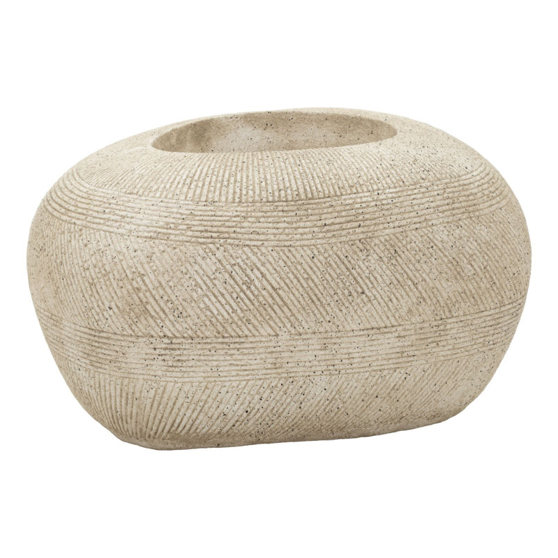 Porta Vaso Da Esterno Stone cm 78,5x56x33,5 (apertura cm ø 28)