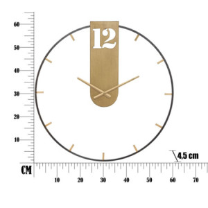 Zoom Orologio Da Muro Goldy cm ø 60x4,5