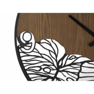 Zoom Orlogio Da Muro Wood/leaf cm ø 60x2
