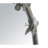 Specchio Farfalle Round Silver cm ø 91x3x94