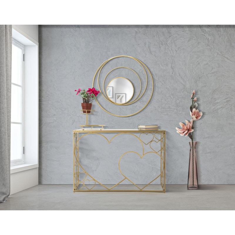 Specchio Arc Glam cm ø 80x3,5