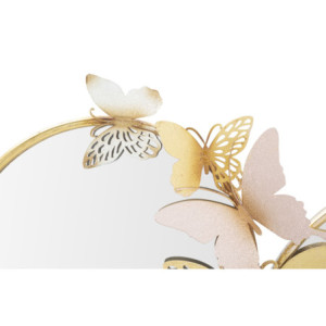 Zoom Specchio Da Muro Double Farfalle Pink cm 81x3x52,5