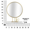 Specchio Da Appoggio Butterfly cm 30x9x39,5
