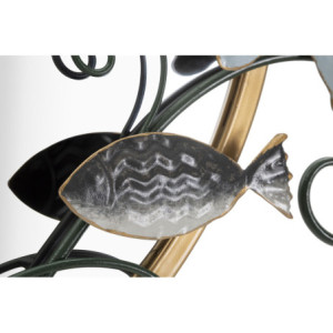 Zoom Specchio D Muro Fish cm 88,9x7,6x65,4