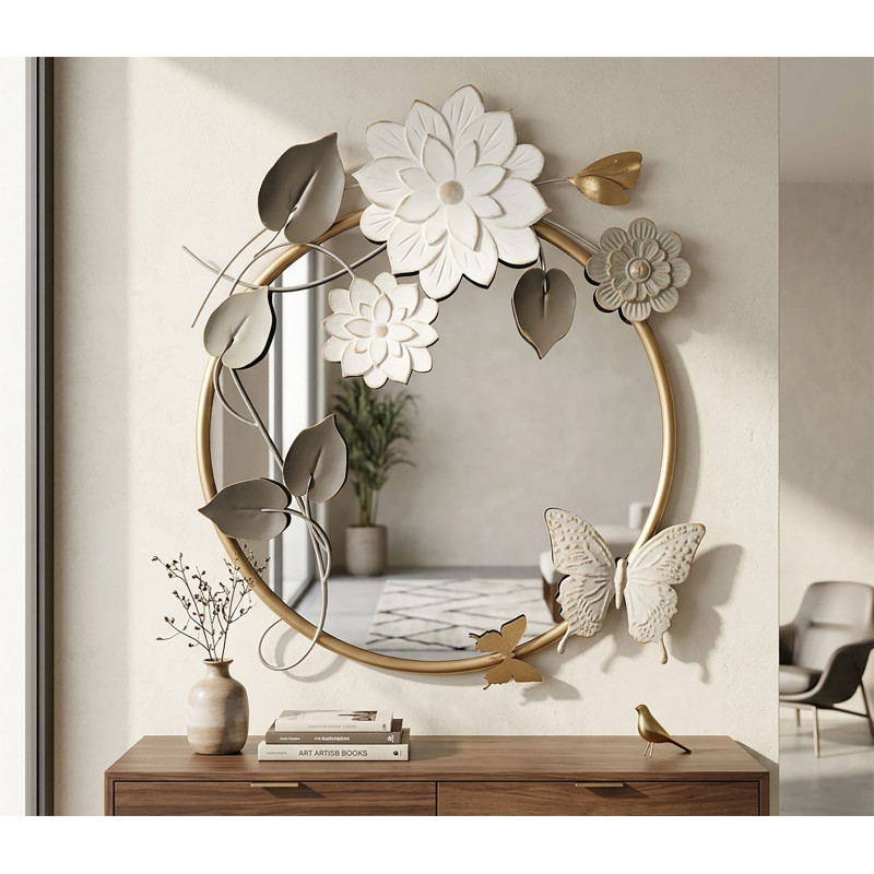 Specchio Da Muro Tonis cm 74,9x7x66