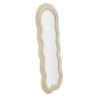Specchio Da Muro Miki Velluto Crema cm 60x4x160