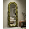 Specchio Da Muro Miki Velluto Verde cm 60x4x160