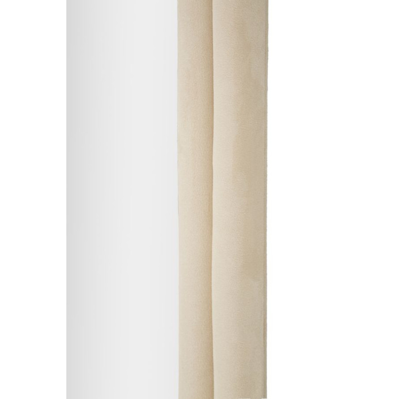 Specchio Da Muro Cloe Velluto Crema cm 60x4x160