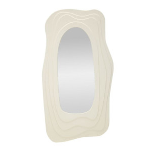 Specchio Da Muro Dafne Bianco cm 90x4x165