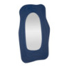 Specchio Da Muro Dafne Blu cm 90x4x165