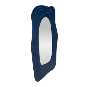 Zoom Specchio Da Muro Dafne Blu cm 90x4x165