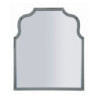 Specchio Da Muro Ankara Grigio cm 85x1x100 (misura Specchio cm 78x93)