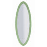 Specchio Da Muro Oslo Verde cm 55x2x150 (misura Specchio cm 42,5x137,5)