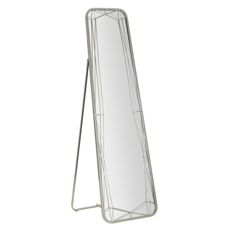 Specchio Da Terra Silver cm 46x2-54x153 (misura Specchio cm 43x150)