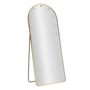 Specchio Da Terra Led Hollywood Arco cm 70x6-45x170 (luce Con 3 Temperature Di Colore)