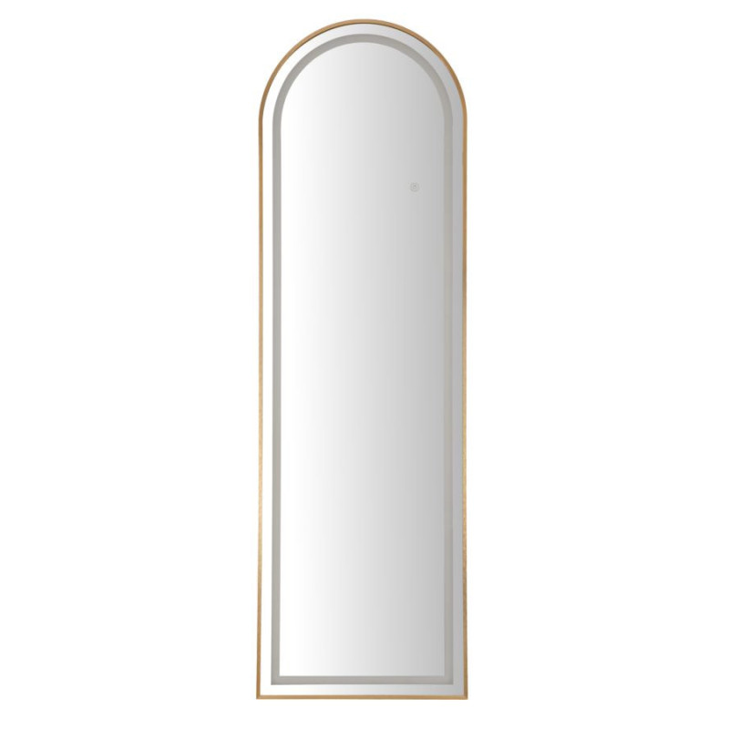 Specchio Da Terra Led Simple Arco cm 50x3-38x160 (luce Con 3 Temperature Di Colore)