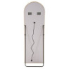 Specchio Da Terra Led Simple Arco cm 50x3-38x160 (luce Con 3 Temperature Di Colore)
