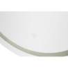 Specchio Da Muro Led Simple Ovale cm 60x3,5x80 (luce Con 3 Temperature Di Colore)