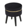 Sgabello Paris Nero cm ø 35x40,5