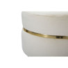 Sgabello Paris Crema/gold cm ø 35x40,5