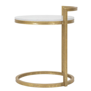 Zoom Tavolinetto Round Marble cm 40x43x50