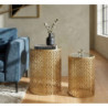 Tavolinetti Coppia Oblin cm ø 41x50-37,5x47
