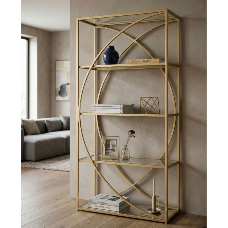 Libreria Glamy cm 90x38x180