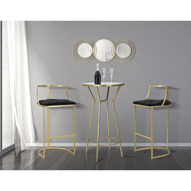 Sgabello Bar Istanbul cm ø 45x90