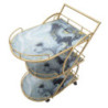 Carrello Marble Glassortiti Mix Cm71x45,5x84,5