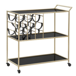 Carrello Black String cm 79x39,5x82