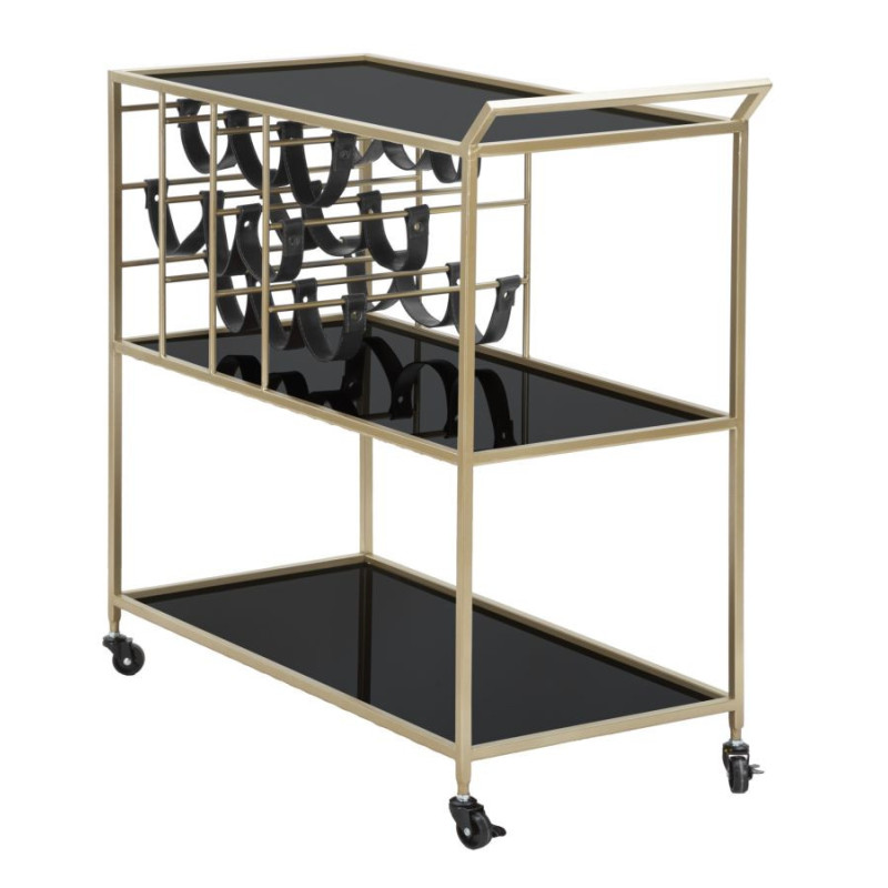 Carrello Black String cm 79x39,5x82