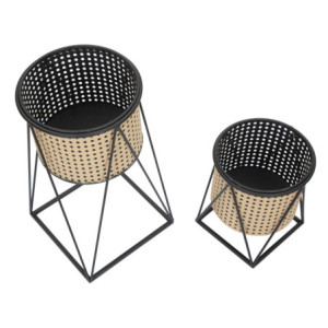 Zoom Porta Vasi Osaka Coppia cm ø 21x40-19x22