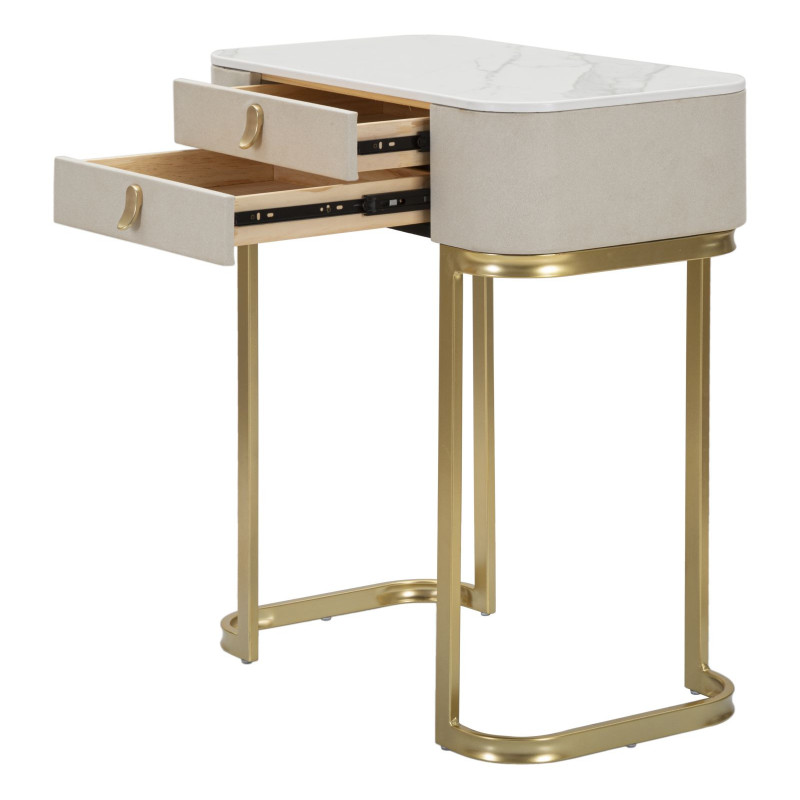 Consolle 2 Cassetti Beauty cm 70x40x80