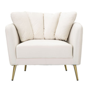 Zoom Poltrona Kiev Crema cm 88x77x74