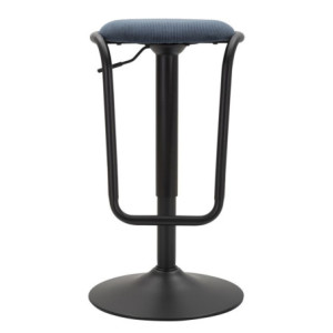 Zoom Sgabello Bar Destiny Navy cm ø 41x61-83