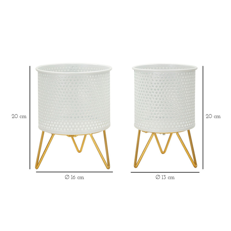 Gaspy Coppia 16x20 cm | Fioriere e Vasi | Levante Shop