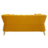 Divano Emy Senape Con Cuscini cm 162x83x76