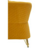 Divano Emy Senape Con Cuscini cm 162x83x76
