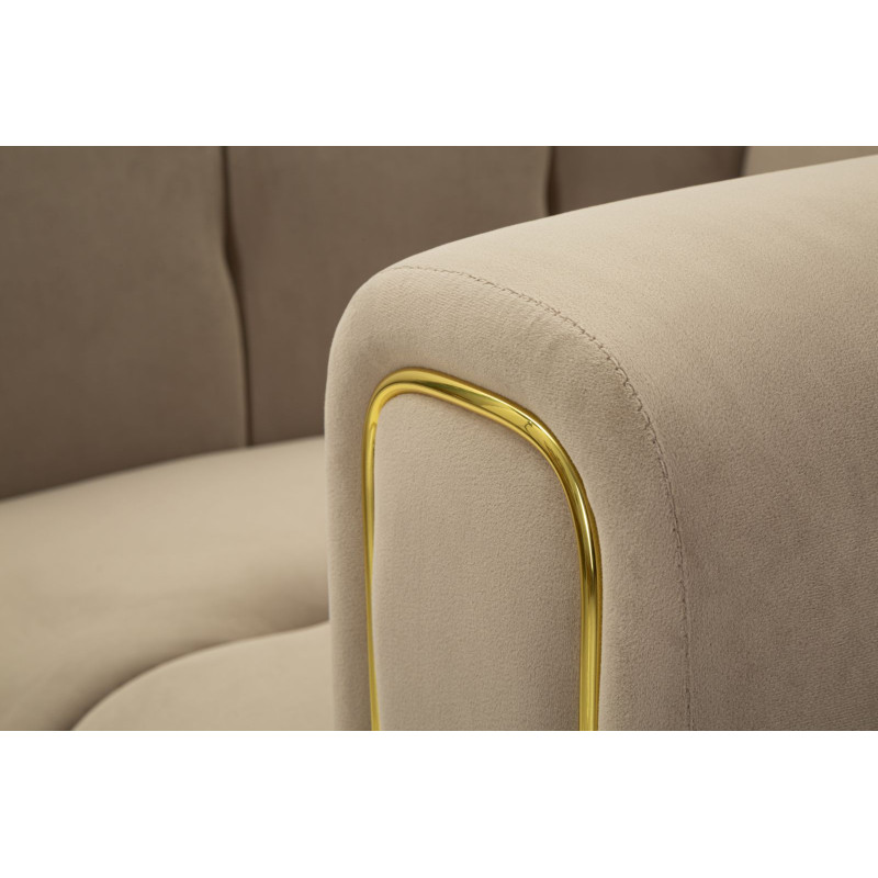 Poltrona Alma Grigio Con Cuscino cm 97x81x71