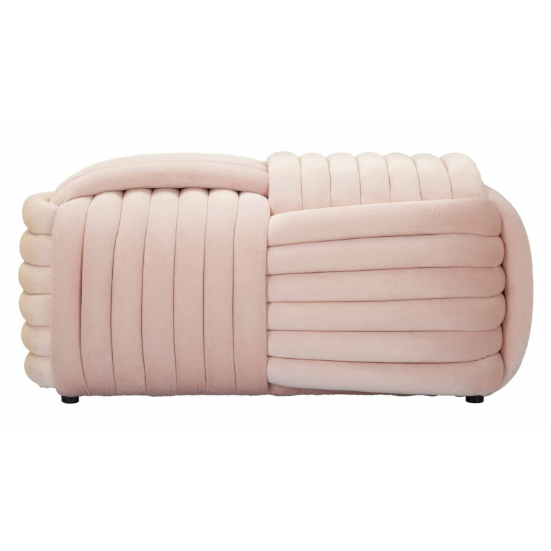 Panca Softy Rosa cm 90x45x45