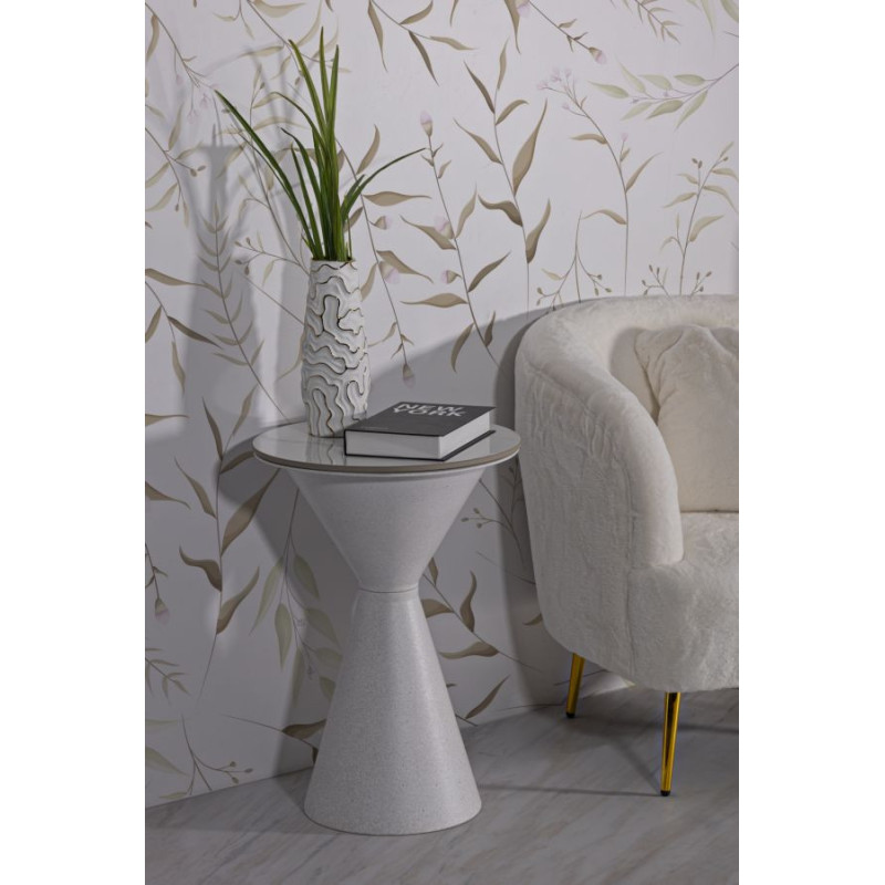 Tavolinetto White Double cm ø 44,5x63