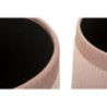Puff Con Contenitore Cortina Rosa Set 3 Pz cm ø 40,5x49,5-35x42-31x38