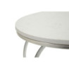 Tavolinetto Heart Argento cm ø 40x45,5