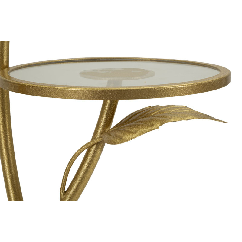 Tavolinetto 3 Ripiani Leaf cm ø 54x69,5